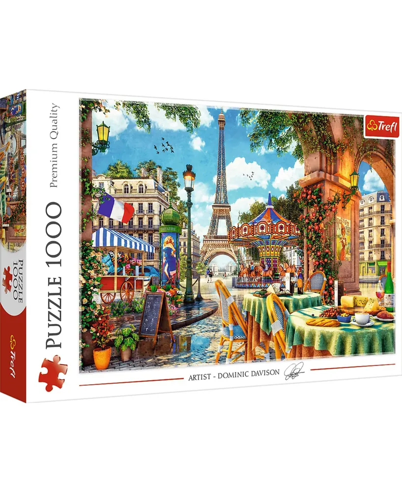 Trefl Jigsaw Puzzle Parisian Morning in France, 1000 Piece