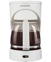 Proctor Silex 12-Cup Coffee Maker, Compatible with Smart Plugs