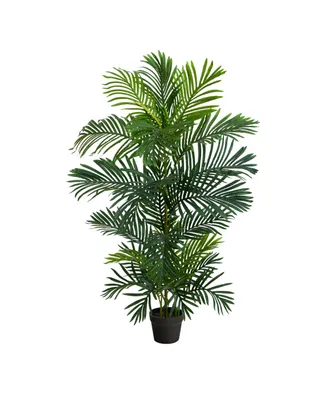 4' Areca Artificial Palm Tree Uv Resistant Indoor/Outdoor