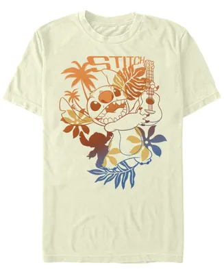Men's Lilo Stitch Aloha Stitch Short Sleeve T-shirt