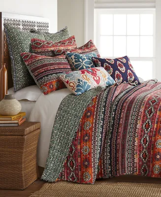 Levtex Vista Textured Reversible 3-Pc. Quilt Set, King