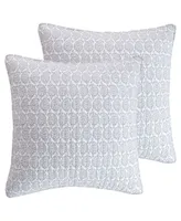 Levtex Darcy Paisley Damask 2-Pc. Sham Set, European