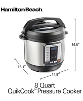 Hamilton Beach QuikCook 8-Qt. Multifunction Pressure Cooker