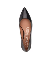 Calvin Klein Women's Gabrianna Pointed Toe Kitten Heel Pumps