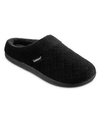 Isotoner Signature Women's Memory Foam Microterry Milly Hoodback Slippers