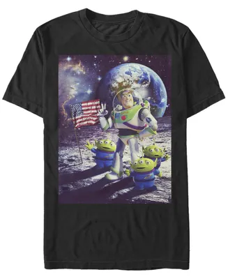 Fifth Sun Men's Moon Guy Short Sleeve Crew T-shirt