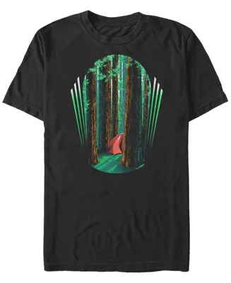 Fifth Sun Men's Redwood Camp Short Sleeve Crew T-shirt