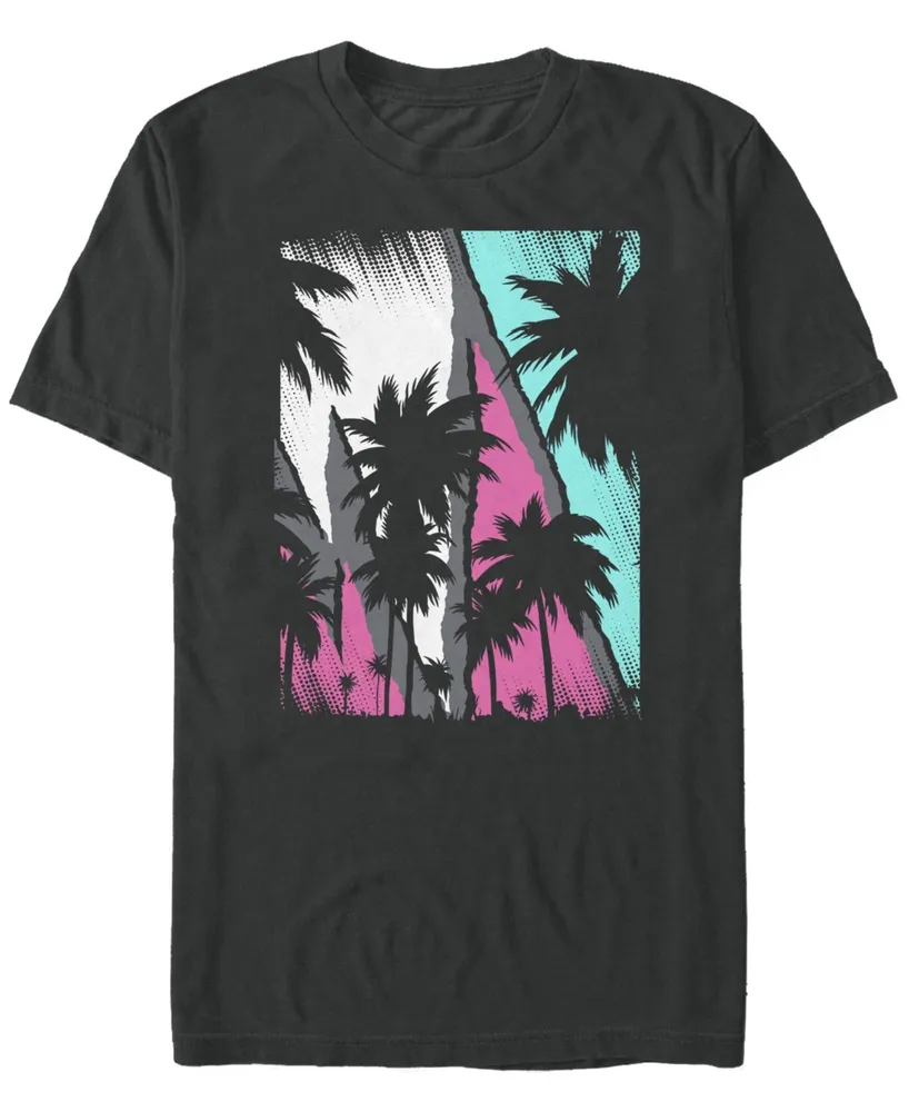 Fifth Sun Men's Windy Palms Short Sleeve Crew T-shirt