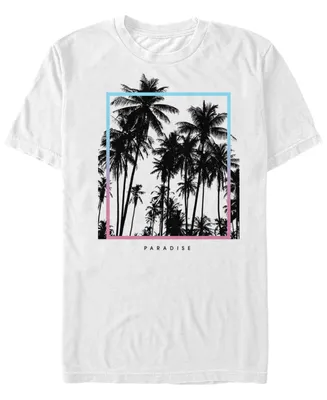 Fifth Sun Men's Paradise Palms Short Sleeve Crew T-shirt