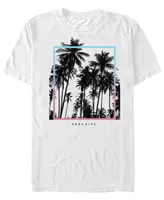 Fifth Sun Men's Paradise Palms Short Sleeve Crew T-shirt
