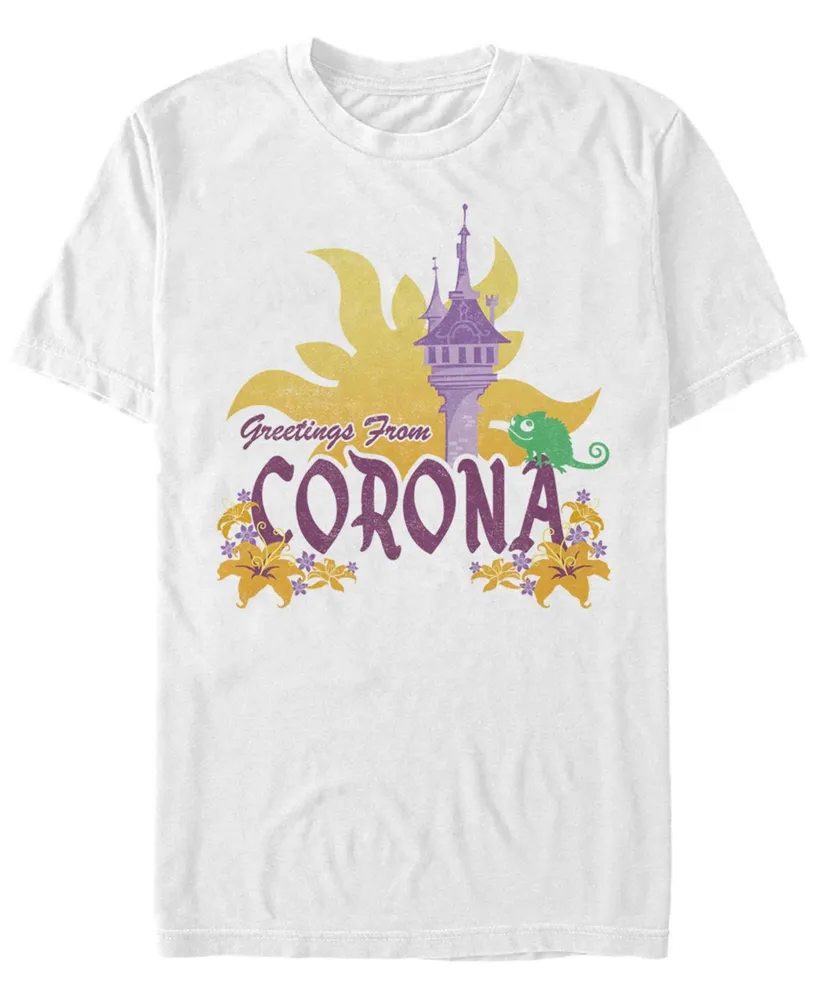 Fifth Sun Men's Corona Destination Short Sleeve Crew T-shirt
