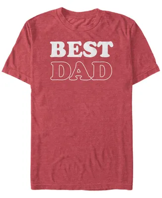 Fifth Sun Men's Best Dad Short Sleeve Crew T-shirt