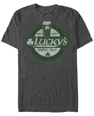 Fifth Sun Men's Lucky Luck Short Sleeve Crew T-shirt