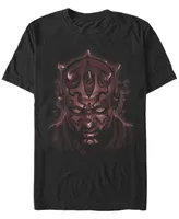 Fifth Sun Men's Darth Maul Short Sleeve Crew T-shirt