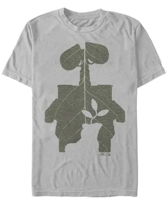 Fifth Sun Men's Wall-e Leaf Fill Short Sleeve Crew T-shirt
