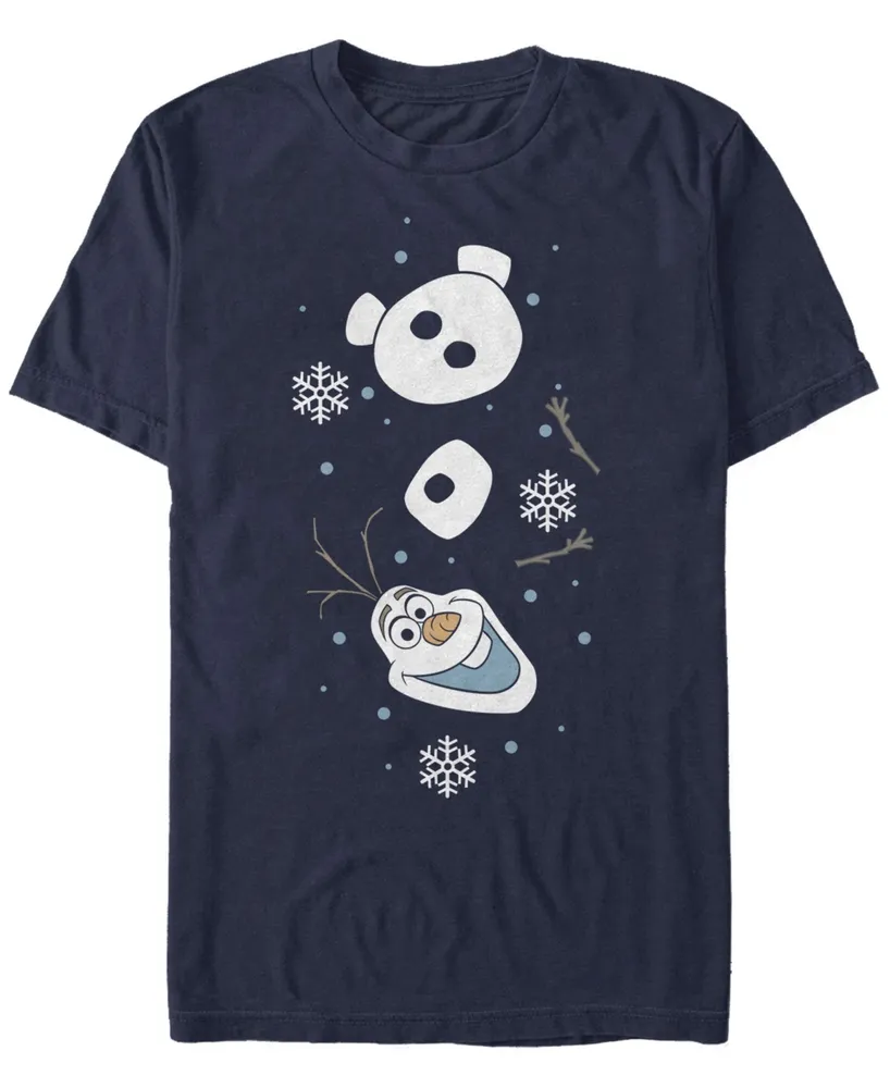 Fifth Sun Men's Olaf Christmas Sleeve Short Crew T-shirt