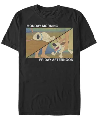 Fifth Sun Men's Monday to Friday Short Sleeve Crew T-shirt