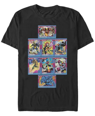 Fifth Sun Men's X-Men Core Cards Short Sleeve Crew T-shirt