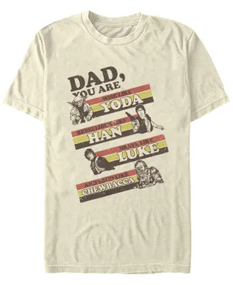 Fifth Sun Men's Dad You Are 70's Short Sleeve Crew T-shirt