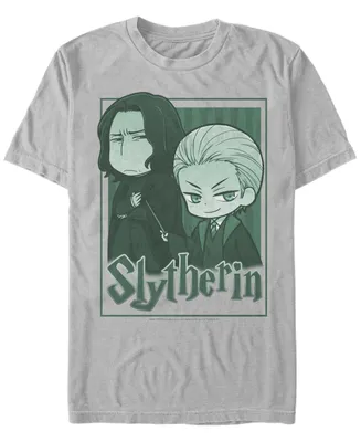Fifth Sun Men's Slytherin Chibi Short Sleeve Crew T-shirt