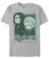 Fifth Sun Men's Slytherin Chibi Short Sleeve Crew T-shirt