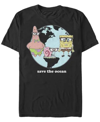 Fifth Sun Men's Save Bob Short Sleeve Crew T-shirt