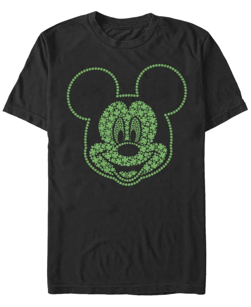 Fifth Sun Men's Mickey Shamrocks Short Sleeve Crew T-shirt