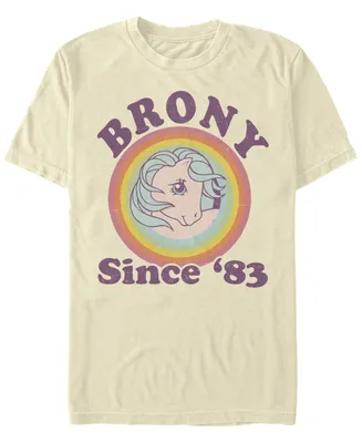 Fifth Sun Men's Brony Since 83 Short Sleeve Crew T-shirt