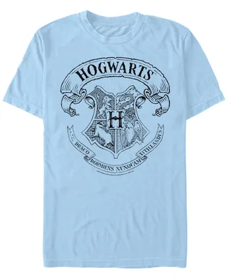 Fifth Sun Men's Hogwarts Crest Short Sleeve Crew T-shirt