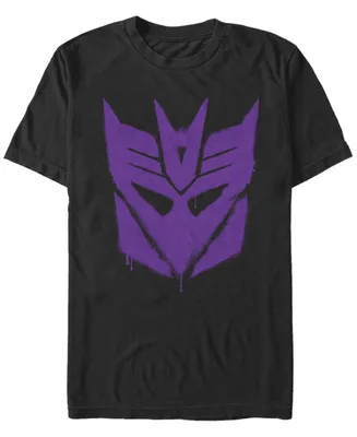 Fifth Sun Men's Decepticon Graffiti Short Sleeve Crew T-shirt