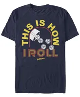 Fifth Sun Men's How I Roll Short Sleeve Crew T-shirt