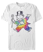 Fifth Sun Men's Tye Dye Fill Mascot Short Sleeve Crew T-shirt