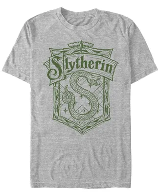 Fifth Sun Men's Slytherin Crest Short Sleeve Crew T-shirt