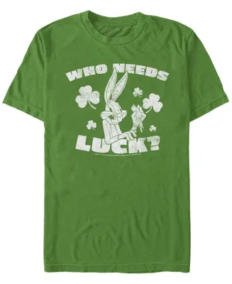 Fifth Sun Men's What's Luck Short Sleeve Crew T-shirt