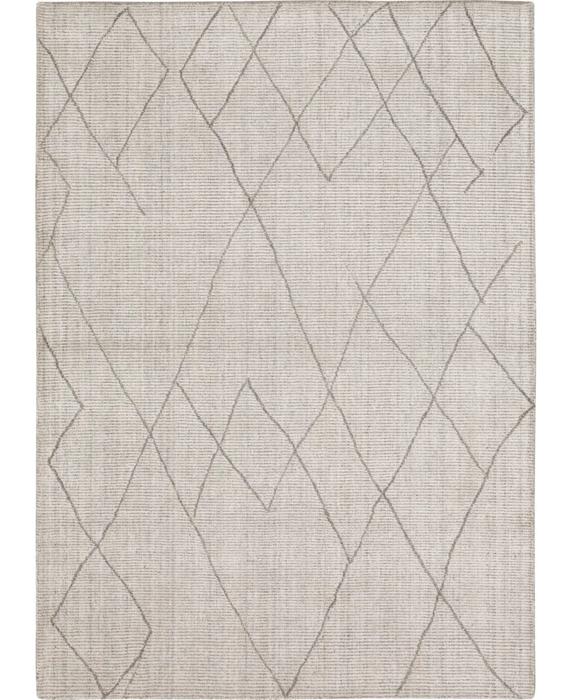 Karastan Tangier Rg 5' x 8' Area Rug - Silver