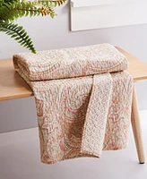 Levtex Spruce Paisley Reversible Quilted Throw, 50" x 60"