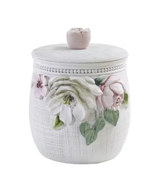 Avanti Spring Garden Peony Resin Covered Jar