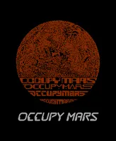 Women's Word Art Occupy Mars Crewneck Sweatshirt