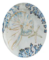 Playa Shells Set of 4 Salad Plate