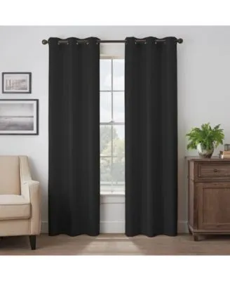 Eclipse Martina Solid Absolute Blackout Window Panel Collection