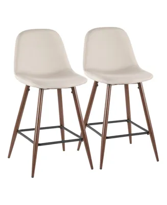 Pebble Counter Stool - Set of 2