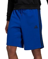 adidas Men's 3-Stripes 10" Fleece Shorts