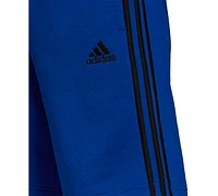 adidas Men's 3-Stripes 10" Fleece Shorts