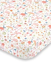 Spring Garden Fitted Super Soft Crib Sheet