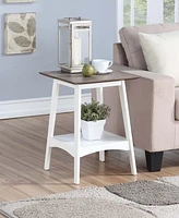 Alpine End Table with Shelf