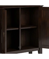 Redmond Solid Wood Low Storage Cabinet