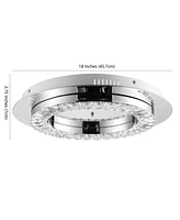 Cristal Integrated Flush Mount