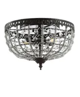 Anita 12.25" Low-Ceiling, Acrylic Led Flush Mount