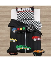 Lush Decor Kids Racing Cars -Pc. Quilt Set