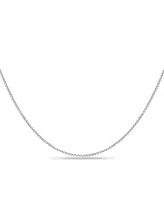 Giani Bernini Sterling Silver Chain Necklace, 24" Box Chain